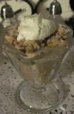 Kalorienreduzierter Reis-Pudding