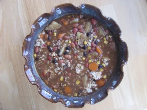 "Triple H" Rindfleisch-, Bohnen- und Gemüseeintopf - LECKER!