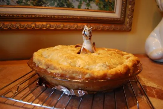 Traditioneller Apfelkuchen