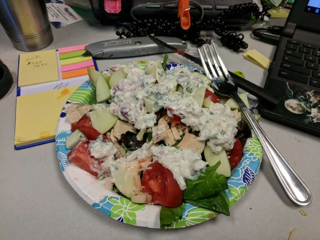 Bill's griechisches Joghurt-Dressing/Dip