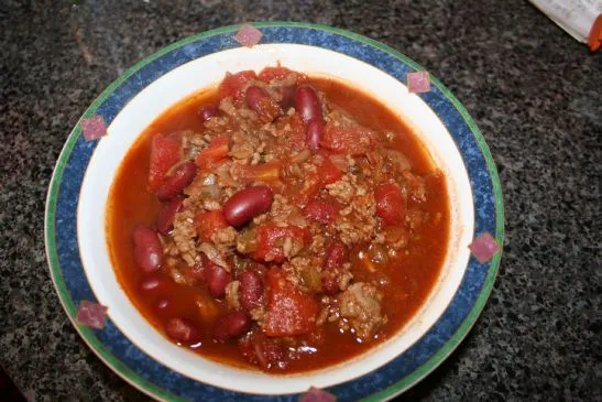 Rindfleisch- und Bohnen-Chili