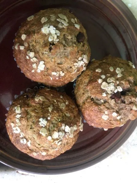 Modifizierte Bananenmuffins