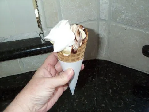 Bananen-Schokoladen-Pudding-Tüte