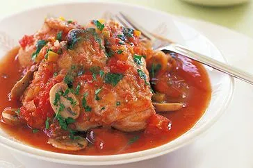 Crock Pot Hähnchen Cacciatore