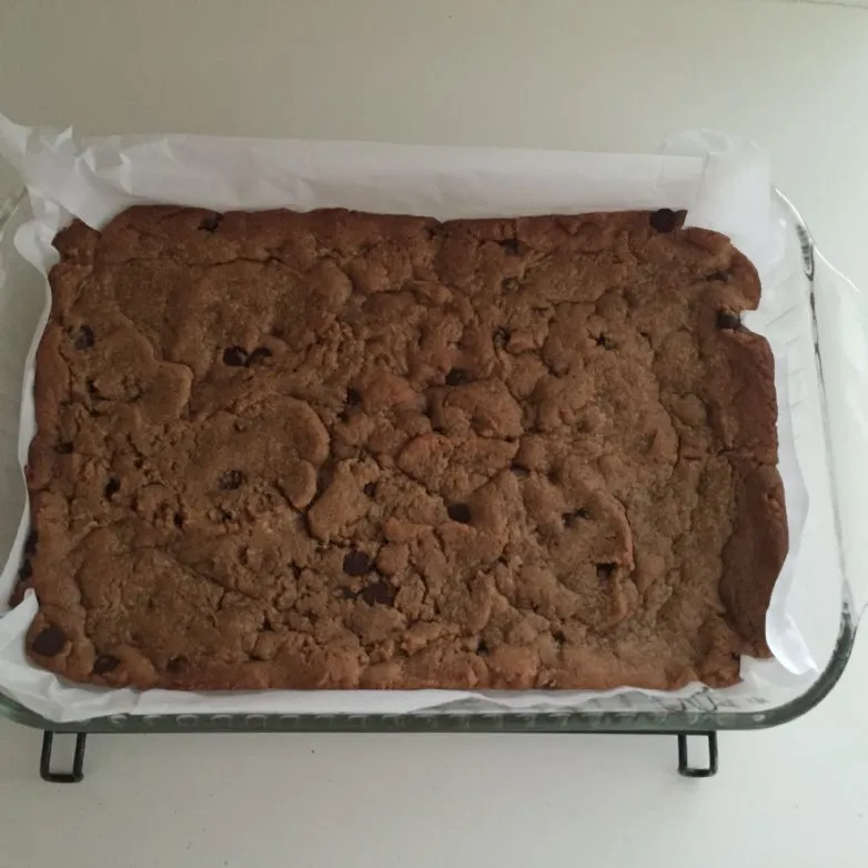 Milchfreie, glutenfreie, cholesterinfreie Schokoladen-Erdnussbutter-Riegel