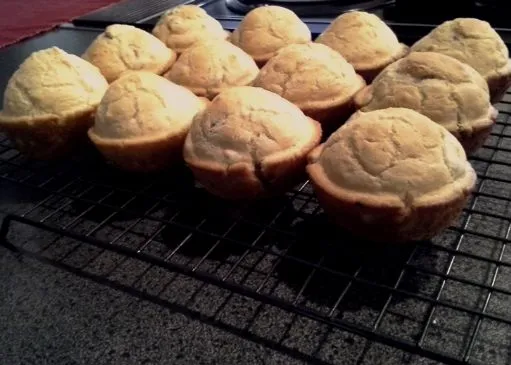 Frühstücksmuffins im Teigmantel