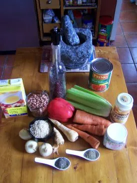 Gemüse-Suppe zu Allerheiligen