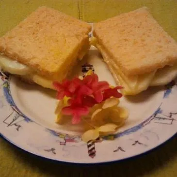 Veganer Gurkensandwich