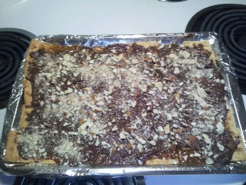 Saltine Schokoladentoffee