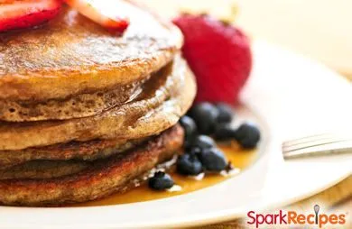 Karottenkuchen-Pfannkuchen