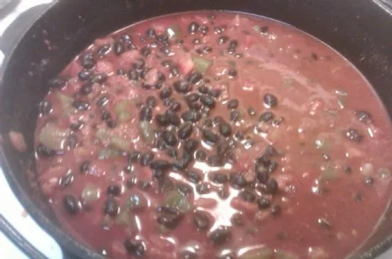 Chorizo-Bohnen-Chili