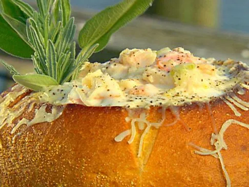 Leichte Hummer-/Garnelen-Bisque