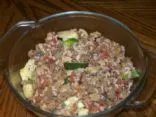 Putenhackfleisch mit Garten-Gemüse