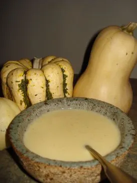 Herbsternte-Suppe - mit Steckrübe, Kürbis und Apfel