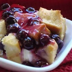 Übernacht Blaubeer-Französischer Toast