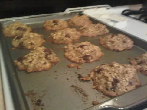 Mehlfreie Bittersüße Walnuss-Haferkekse