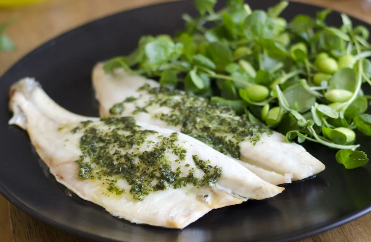 Fisch in 15 Minuten mit Petersilienpesto