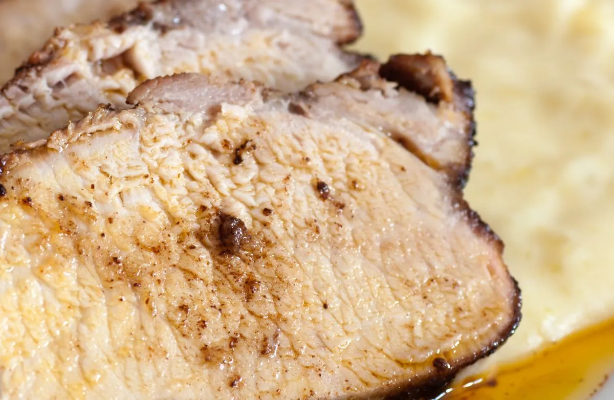 Balsamico-glasiertes Schweinefilet