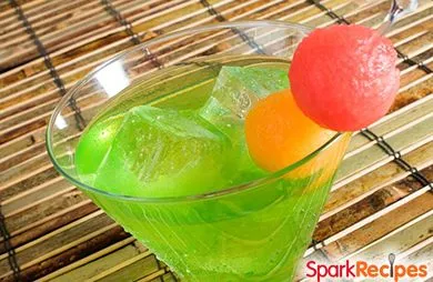 Grüner Göttinnen-Cocktail