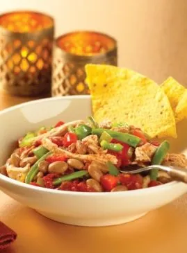 Zwei-Bohnen-Puten-Chili