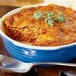 Grüne Chili Enchilada Auflauf