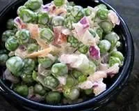 Englischer Erbsensalat