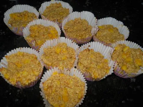 Joghurt-Weizenkleie-Mais-Muffins