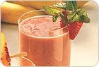 Leichter Erdbeer-Smoothie