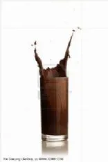 Smoothie, einfacher Warrior Whey, Kakao und Wasser