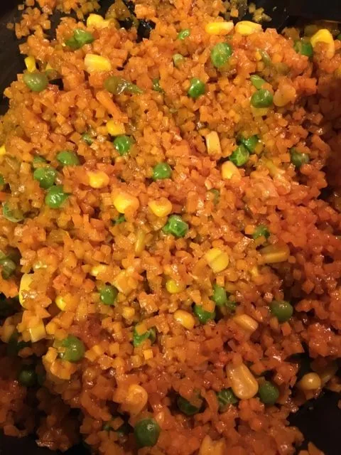 Butternut-Kürbis "Gebratener Reis"