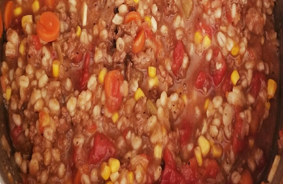 Bridget Mays Rindfleisch-Gersten-Suppe (1 Tasse)