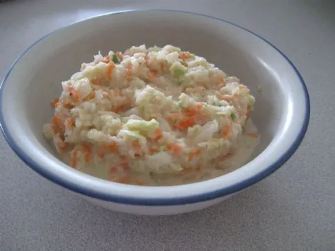 Hausgemachter leichter Cole Slaw