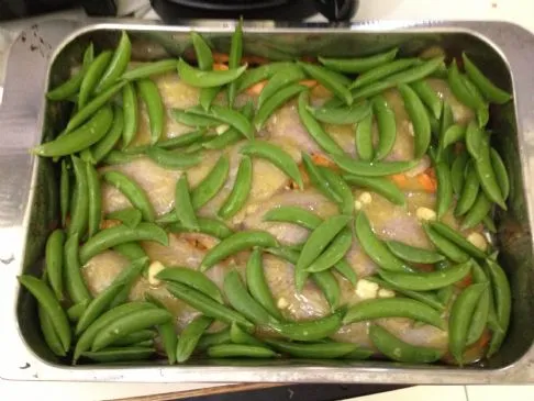 Carolyns Paleo Gebackene Rotbarschfilets & Gemüse