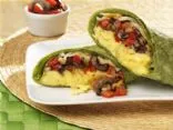 Brunch/Frühstück Eier-Wrap