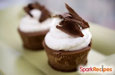 Schokoladenwirbel-Käsekuchenbissen