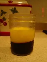 Jello-Gelatine- und Pudding-Schichtdessert