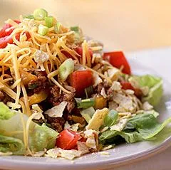 Puten-Taco-Salat von Ceirde