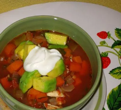 Mexikanische Hühnersuppe
