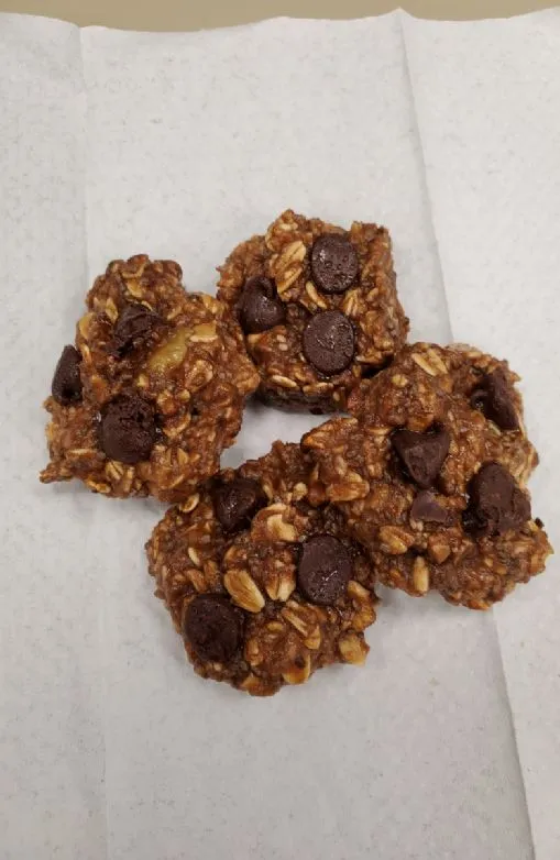 Schokoladen-Haferflocken-Bananenkekse