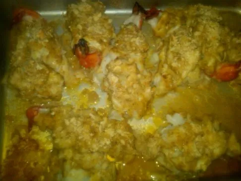 Extra Jumbo Garnelen gefüllt mit Lumpenkrabben