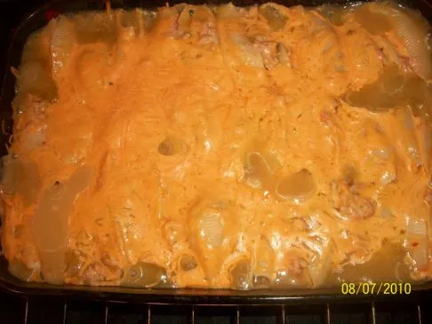 Gefüllte mexikanische Muscheln