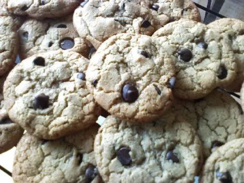 Dunkle Schokoladen-Protein-Kekse