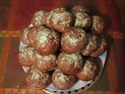 Gesunde Cranberry-Schokoladen- und Apfelmus-Muffins