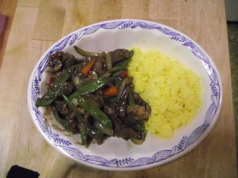 Teriyaki-Rindfleisch