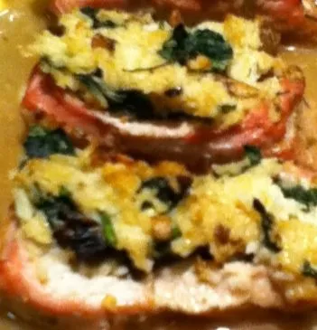 Gefüllte Schweinekoteletts