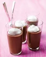 Individuelle Schokoladen-Panna-Cottas