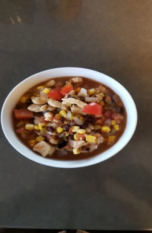 Südwestliche Maissuppe