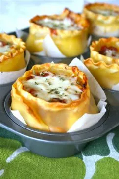 Lasagna Cups