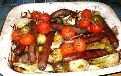 Känguru-Wurst-Auflauf