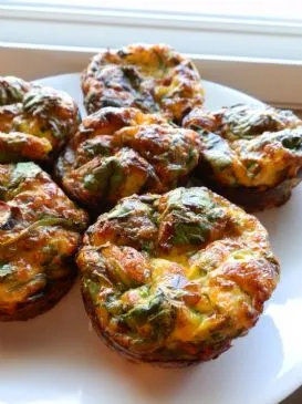 Individuelle Spinat-Pilz-Quiches
